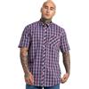 Lonsdale Brixworth Shirt, Red/White/Dark Blue, M Uomo