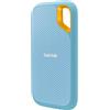 SanDisk Extreme SDSSDE61-2T00-G25B - Unità SSD esterna portatile fino a 1050 MB/s, USB-C, USB 3.2 Gen 2, IP65 resistente all'acqua e alla polvere, firmware aggiornato, colore: azzurro cielo