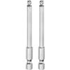 QUARKZMAN 2pz Punte Cacciavite Magnetica a Sfere 4mm (H4.0) Dimensione 1/4 Attacco Esagonale 75mm (3) Lunghezza Punte Testa Sferica Magnetiche Acciaio S2 Punte Metrico.