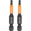 QUARKZMAN 2pz H3 Inserti per Avvitatore 3mm Punta Piatta Metrica 1/4 Attacco Esagonale 50mm (2) Cacciavite Industriale Bussola Esagonali in Fosfato Nero Magnetico Lungo