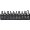 QUARKZMAN 10 in 1 Cacciavite Set Punte 1/4 Esagono Gambo Torx Quadrato Scanalato Phillips Punta