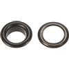 QUARKZMAN 50 Sets 8mm 1/3 Foro Rame Occhielli Occhielli Nero per Tessuto Cuoio Tela Tenda Abbigliamento