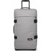 Eastpak Tranverz M Valigia Media 78L (67 x 35,5 x 30 cm), Bagaglio a Ruote, Valigia Leggera e Resistente con Doppio Scomparto, Manico Telescopico e Serratura TSA - PEBBLE GREY