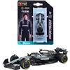 Burago Bburago - F1 Mercedes-AMG F1 W16 2025#12 Antonelli, Auto Diecast in Scala 1:64, Replica Dettagliata Monoposto Formula 1, Colori Ufficiali Mercedes, Blister da Collezione, Età Consigliata 14+ Anni