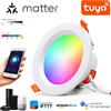 Tuya Faretto a LED da Incasso Smart Matter WiFi RGB+CW+CT