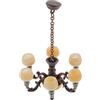 Durlo Lampadari per casa delle bambole 1/12, lampadari in miniatura, illuminazione sospesa, modello, accessori per decorazioni per casa delle bambole