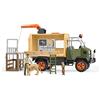 schleich WILD LIFE | Grande camion per il salvataggio degli animali 42475 | Set da gioco dai 3 anni | set con personaggi, numerose funzioni e tanti accessori | figure realistiche di animali