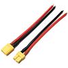 VUNIVERSUM 1 paio (2 pezzi) Premium XT30 maschio + femmina (Male-Femal), con cavo adattatore da 10 cm, 16 AWG, spina dorata per batteria Lipo di Mr. Plug, Modellbau®