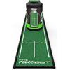 PuttOut Tappetino da Golf per Putting, Sottile, 240 x 25 cm, Grigio