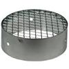 Griglia di aspirazione inox da 80