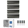 Haier Climatizzatore Haier Quadri Split Flexis Nero 7000+7000+7000+9000 4U85S2SR2FA R-32 A++/A+ 7+7+7+9