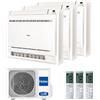 Haier Climatizzatore Haier Trial Console 12000+12000+12000 con 3U70S2SR5FA R-32 A++/A+ 12+12+12