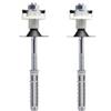 FISCHER Fissaggio per Lavabo WST 120 KLIK Fischer - 541479 (Conf. 2 pezzi)