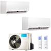 Midea Climatizzatore Midea Dual Split Xtreme Pro Green 9000+9000 M20H-14HFN8-Q R-32 9+9
