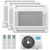 Midea Climatizzatore Midea Console Trial 12000+12000+12000 M30A-27HFN8-Q R-32