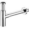 Ercos Sifone di scarico tondo in ottone cromato per lavabi 1 - 1/4