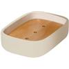 Ponsi Portasapone da appoggio con dettaglio in legno Hill Ponsi BH HILL C PS01