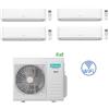 Hisense Climatizzatore Hisense Quadri Split Hi-Comfort 9000+9000+9000+9000 4AMW105U4RAA R-32 A++/A+ WiFi Integrato 9+9+9+9