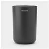 Brabantia Portaspazzolino con Separatore Brabantia ReNew Grigio Scuro - 280283