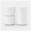 Brabantia Contenitori Portaoggetti Impilabili 3PZ Brabantia ReNew Bianco - 281327