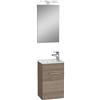 Vitra Lavabo Sospeso Vitra MIA 40CM con Specchio Cordoba - 75064