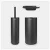 Brabantia Set di 3 Accessori da Toilette Brabantia MindSet Mineral Infinite Grey - 303685
