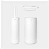 Brabantia Set di 3 Accessori da Toilette Brabantia MindSet Mineral Fresh White - 303708