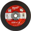 Milwaukee Dischi da Taglio per Metallo Milwaukee Pro Plus 230X19MM - 4932451490