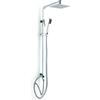 Tamanaco Colonna Doccia Tamanaco Serie Quadro PRETORIA Soffione 20X20 Cromo - CD700173PR