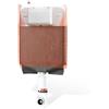 Kariba Cassetta da Incasso per Scarico WC Kariba Monolith 9.0 + Placca Cromata - 375409-7201