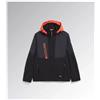 DIADORA Giacca Giubbotto da Lavoro Diadora Softshell Hybrid Nero / Nero Fantasma - 702.179823