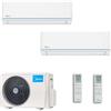 Midea Climatizzatore Midea Dual Split Evolution 7000+12000 M20H-14HFN8-Q R-32 7+12