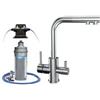 Euroacque Kit Microfiltrazione Rubinetto 3 Vie Euroacque River Argento - KARGENT3N