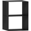 Kalor Modulo Laterale Portalegna Medio per Stufa a Legna Modulare Kalor Modula Nero - 7015009-PKX2