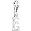Nenalina charm lettera E in argento per donna 713234-000