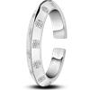 NovaNavel Anello le damier in argento