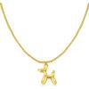 NovaNavel Collana cagnolino in oro