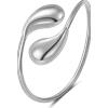 NovaNavel Bracciale gocce in argento