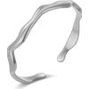NovaNavel Bracciale zig zag in argento