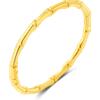 NovaNavel Bracciale bamboo in oro