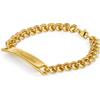 NovaNavel Bracciale groumette in oro