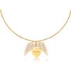 NovaNavel Collana ali in oro