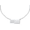 NovaNavel Collana lettera d\'amore in argento