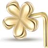 NovaNavel Piercing naso california in oro
