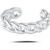 NovaNavel Orecchino ear cuff simple in argento