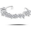 NovaNavel Orecchino ear cuff flash bianco in argento