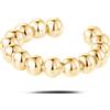 NovaNavel Orecchino ear cuff dot in oro