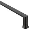 Moen BH3824BL Genta - Accessorio decorativo da bagno, colore: Nero opaco
