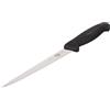 Victorinox, coltello per sfilettare il pesce Fibrox, lama flessibile da 18 cm in acciaio inox, manico antiscivolo, nero