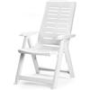 Poltrona da giardino in plastica 60x61x109 cm